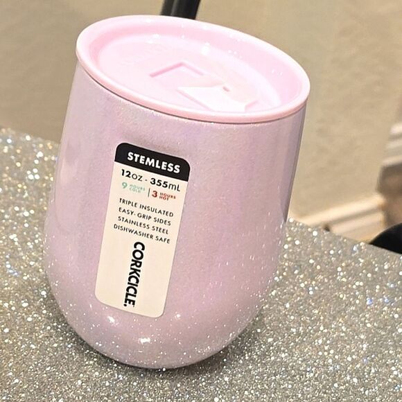 Corkcicle Origins Stemless Triple Insulated Wine Tumbler- Lavender Magic - Picture 7 of 9